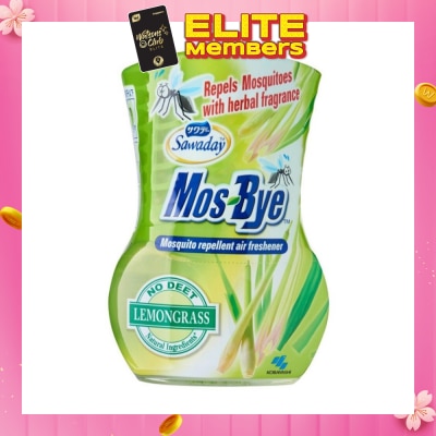 SAWADAY Mos-Bye Mosquito Repellent Air Freshener (Lemongrass) 275ml
