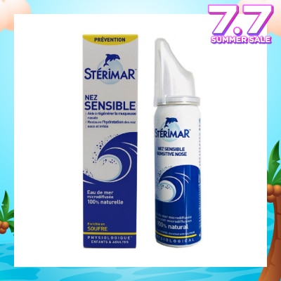 STERIMAR Sensitive Nose (Helps To Regenerate The Nasal Mucosa + Restores Hydration Of Dry And Irritated Nose) 50ml