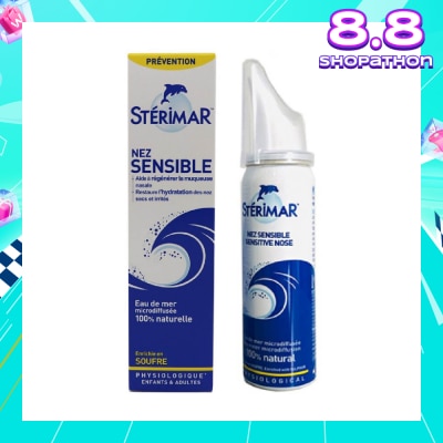 STERIMAR Sensitive Nose (Helps To Regenerate The Nasal Mucosa + Restores Hydration Of Dry And Irritated Nose) 50ml