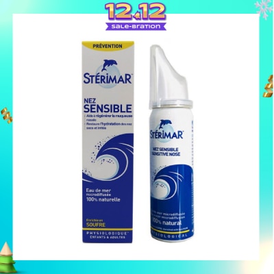 STERIMAR Sensitive Nose (Helps To Regenerate The Nasal Mucosa + Restores Hydration Of Dry And Irritated Nose) 50ml