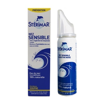 STERIMAR Sensitive Nose (Helps To Regenerate The Nasal Mucosa + Restores Hydration Of Dry And Irritated Nose) 50ml