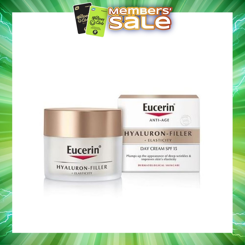 Hyaluron - Filler + Elasticity Day Cream SPF15 (Anti-Age + Improves Skin Elasticity) 50ml