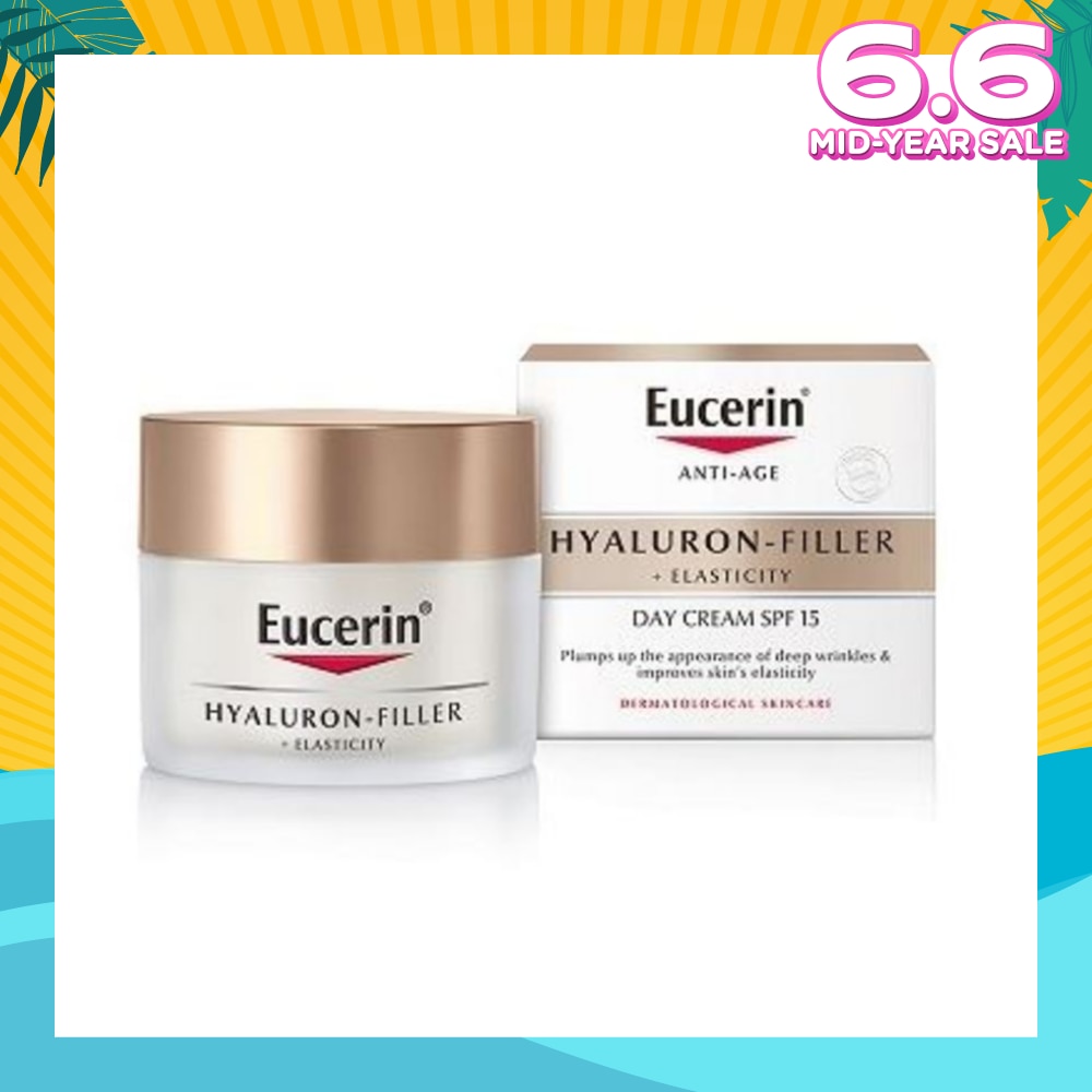 Hyaluron - Filler + Elasticity Day Cream SPF15 (Anti-Age + Improves Skin Elasticity) 50ml