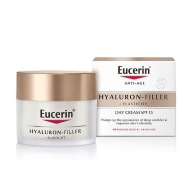 EUCERIN Hyaluron - Filler + Elasticity Day Cream SPF15 (Anti-Age + Improves Skin Elasticity) 50ml