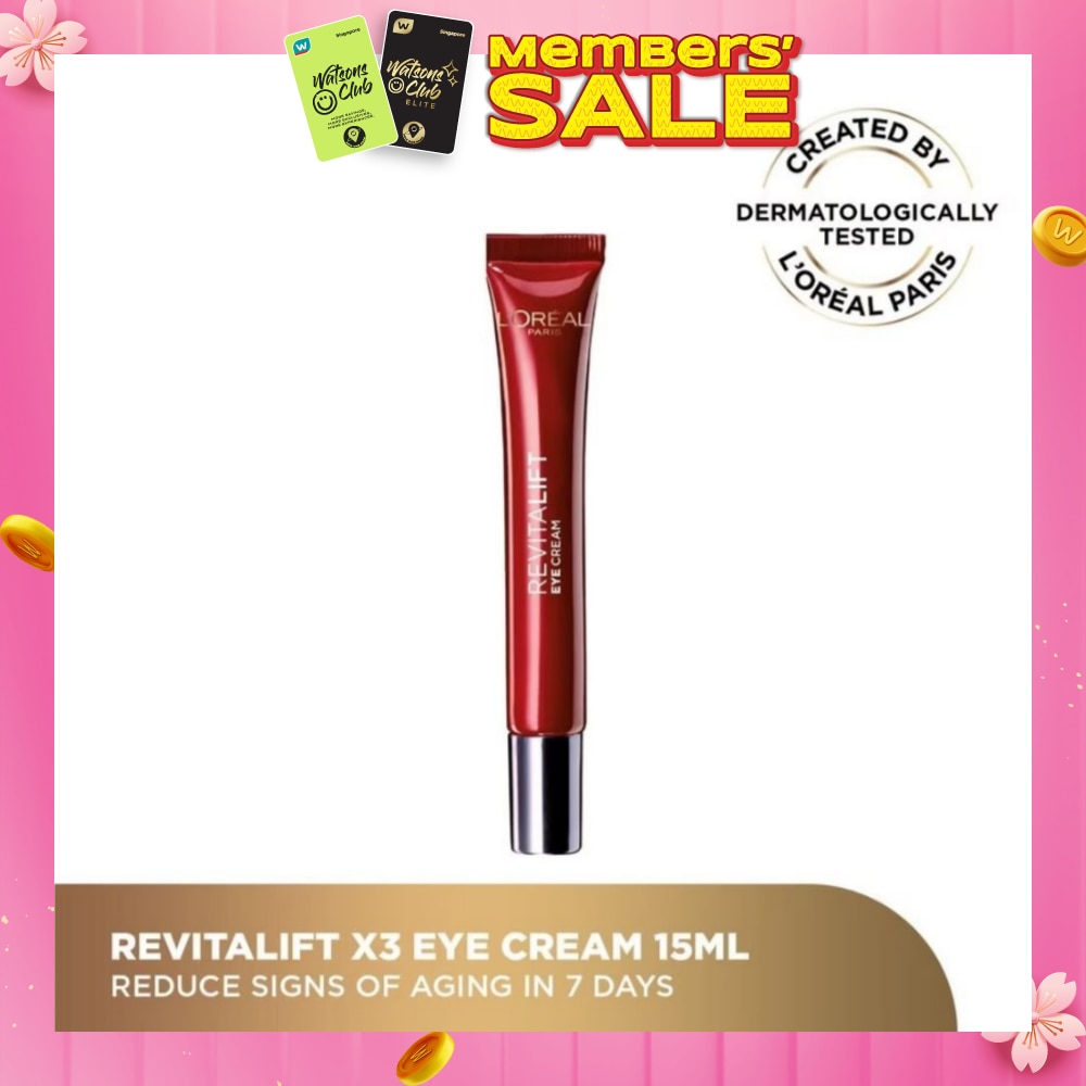 Revitalift Triple Action Anti-Aging Eye Cream 15ml