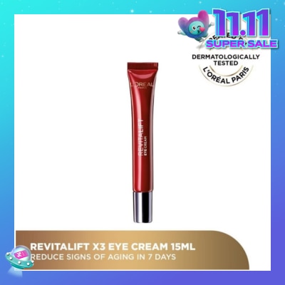 LOREAL PARIS DERMO EXPERTISE Revitalift Triple Action Anti-Aging Eye Cream 15ml