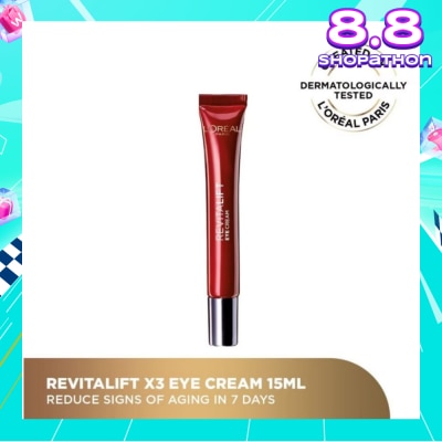 LOREAL PARIS DERMO EXPERTISE Revitalift Triple Action Anti-Aging Eye Cream 15ml