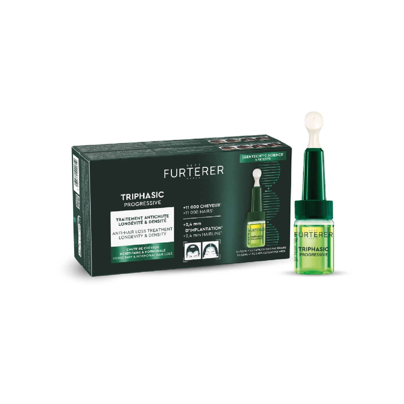 Triphasic Progressive Anti-Hair Loss Treatment 5.5ml x 8s