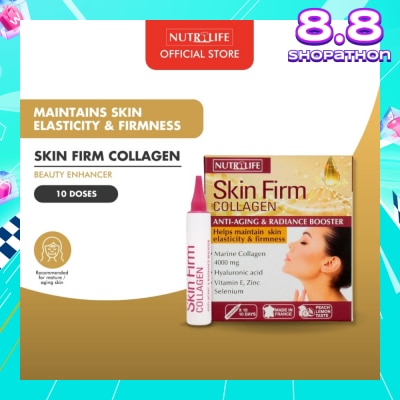 NUTRILIFE Skin Firm Collagen 4000mg (Anti-Aging & Radiance Booster) 15ml x 10s
