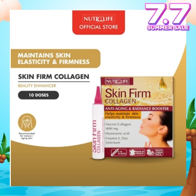 NUTRILIFE Skin Firm Collagen 4000mg (Anti-Aging & Radiance Booster) 15ml x 10s
