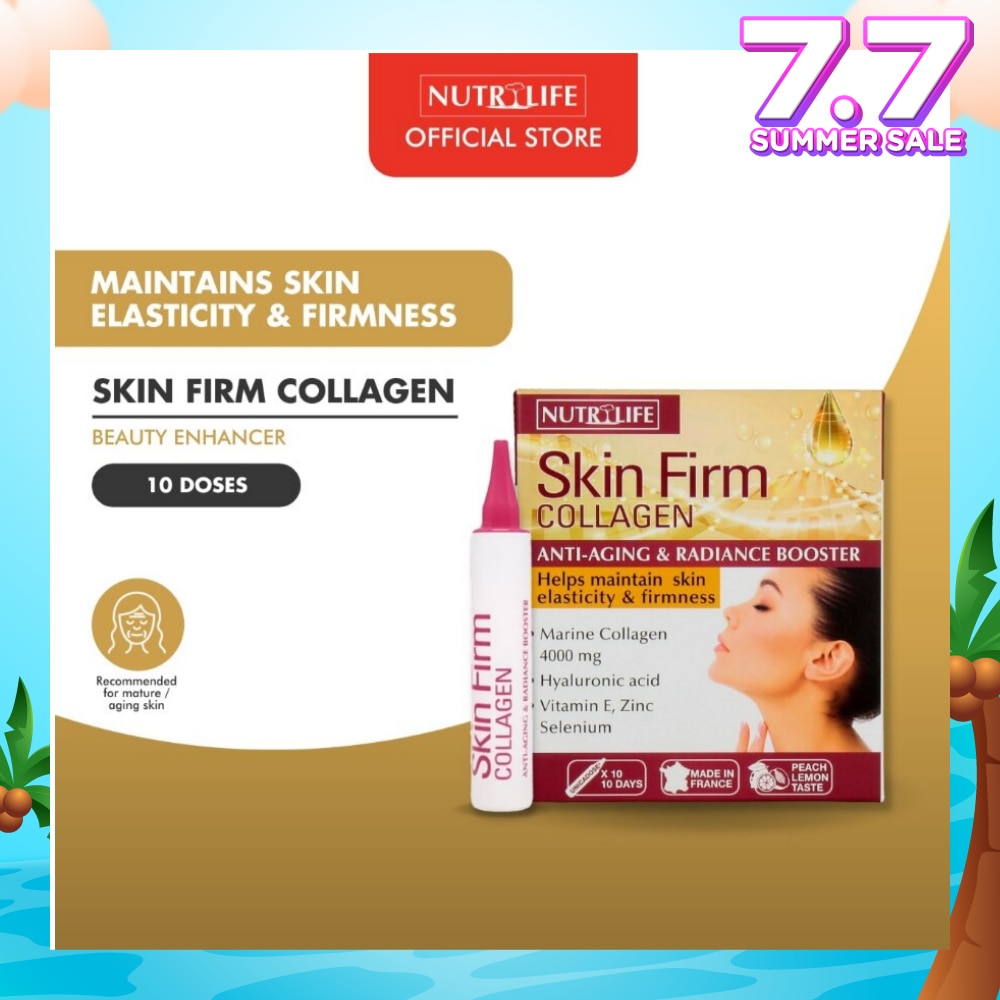 Skin Firm Collagen 4000mg (Anti-Aging & Radiance Booster) 15ml x 10s