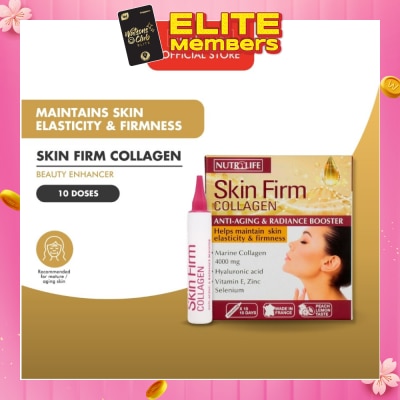 NUTRILIFE Skin Firm Collagen 4000mg (Anti-Aging & Radiance Booster) 15ml x 10s