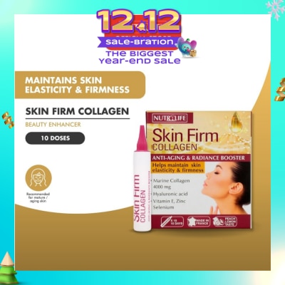 NUTRILIFE Skin Firm Collagen 4000mg (Anti-Aging & Radiance Booster) 15ml x 10s