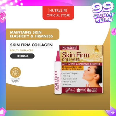 NUTRILIFE Skin Firm Collagen 4000mg (Anti-Aging & Radiance Booster) 15ml x 10s