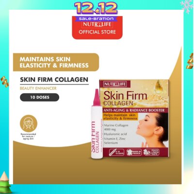 NUTRILIFE Skin Firm Collagen 4000mg (Anti-Aging & Radiance Booster) 15ml x 10s