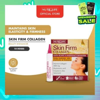NUTRILIFE Skin Firm Collagen 4000mg (Anti-Aging & Radiance Booster) 15ml x 10s