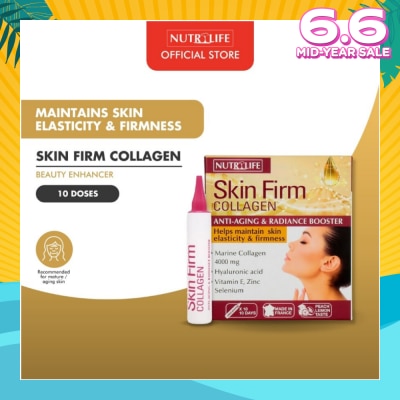 NUTRILIFE Skin Firm Collagen 4000mg (Anti-Aging & Radiance Booster) 15ml x 10s