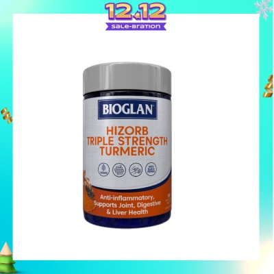 BIOGLAN Turmeric 1000mg 100 Tablets