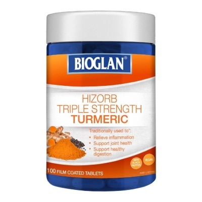 BIOGLAN  Turmeric 1000mg 100 Tablets