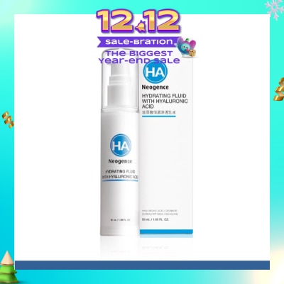 NEOGENCE Hydrating Fluid With Hyaluronic Acid (Provides 24hrs Moisturizing) 50ml