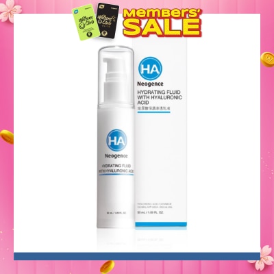 NEOGENCE Hydrating Fluid With Hyaluronic Acid (Provides 24hrs Moisturizing) 50ml