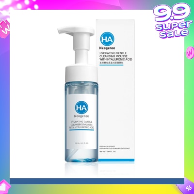 NEOGENCE Hydrating Gentle Cleansing Mousse With Hyaluronic Acid 160ml (Expiry: April`2026)