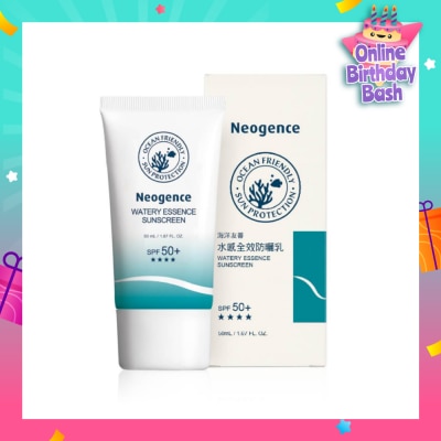 NEOGENCE Watery Essence Sunscreen SPF 50+ (Effectively Prevent Tanning & Aging + Ocean Friendly) 50ml