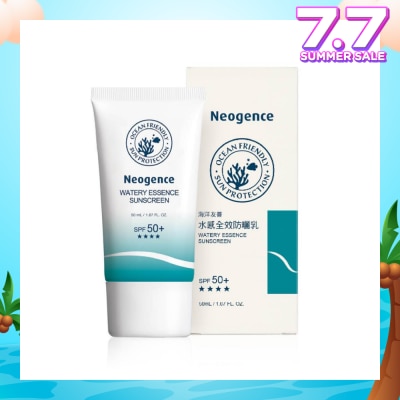 NEOGENCE Watery Essence Sunscreen SPF 50+ (Effectively Prevent Tanning & Aging + Ocean Friendly) 50ml