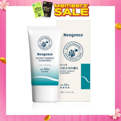 NEOGENCE Watery Essence Sunscreen SPF 50+ (Effectively Prevent Tanning & Aging + Ocean Friendly) 50ml