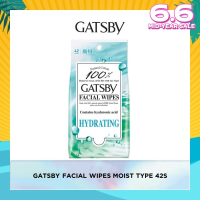 GATSBY Facial Wipes Moist-Type 42s