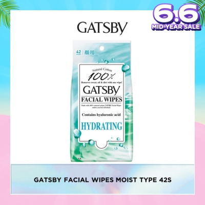 GATSBY Facial Wipes Moist-Type 42s