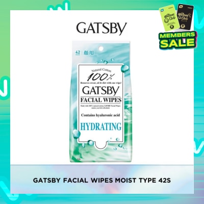 GATSBY Facial Wipes Moist-Type 42s