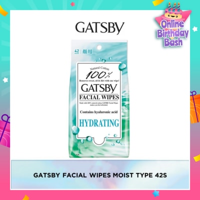 GATSBY Facial Wipes Moist-Type 42s
