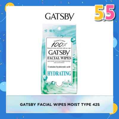 GATSBY Facial Wipes Moist-Type 42s