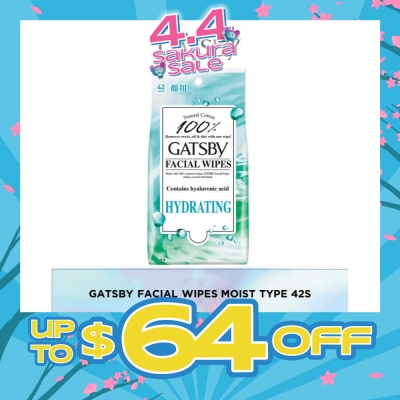 GATSBY - Facial Paper Moist 42s