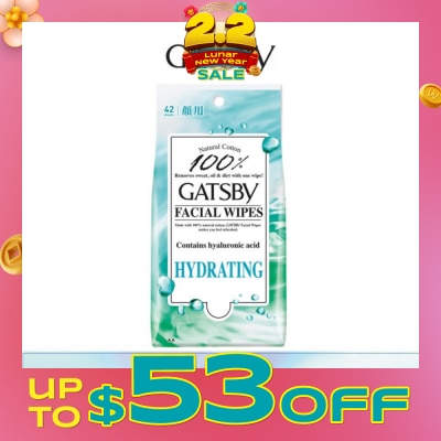 GATSBY Facial Paper Moist 42s