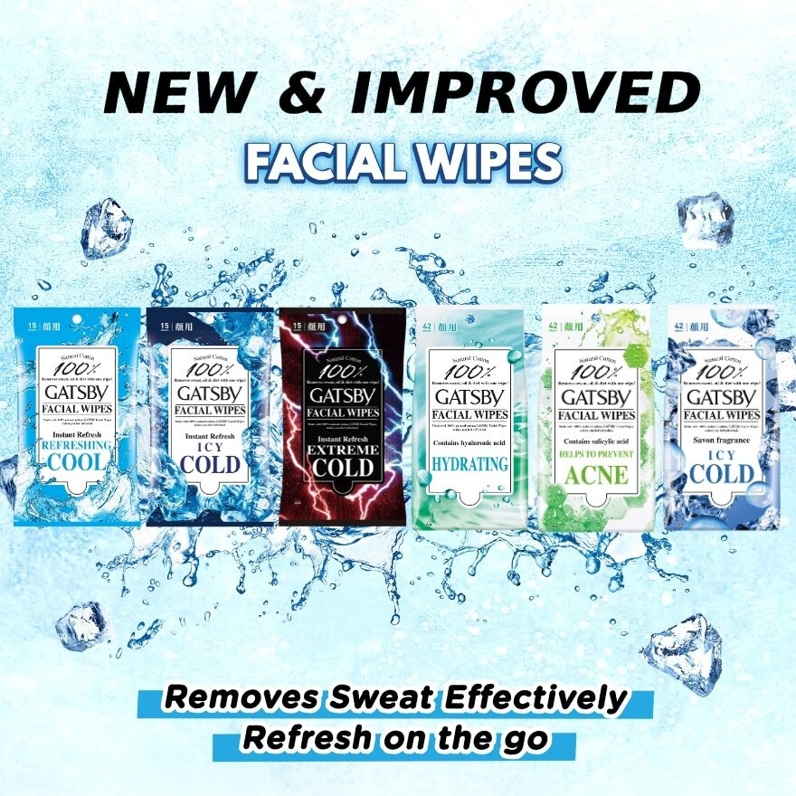 Facial Wipes Ice-Type 42s