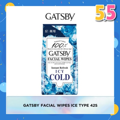 GATSBY Facial Wipes Ice-Type 42s
