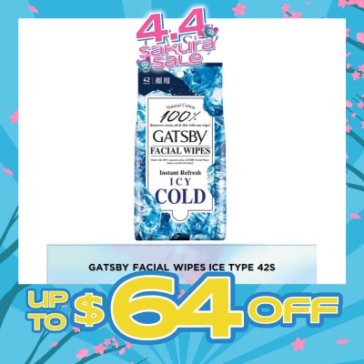 GATSBY - Facial Paper Ice 42s