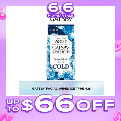 GATSBY - Facial Paper Ice 42s