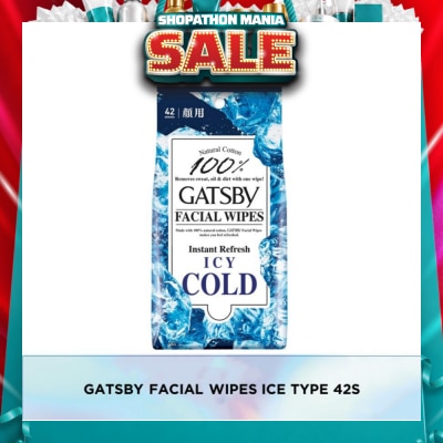 GATSBY - Facial Paper Ice 42s
