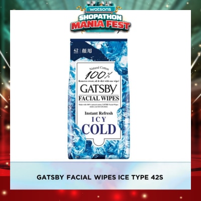 GATSBY - Facial Paper Ice 42s