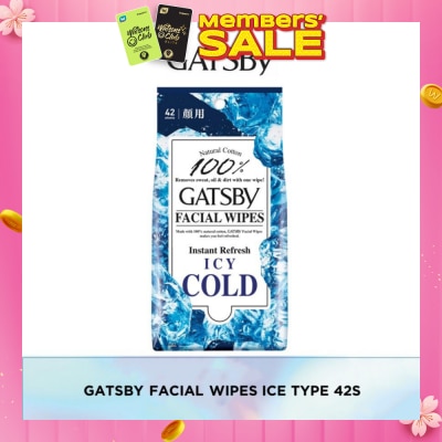 GATSBY [CNY] Facial Paper Ice 42s