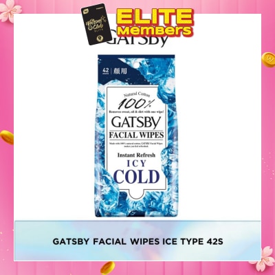 GATSBY [CNY] Facial Paper Ice 42s