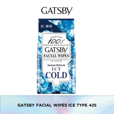 GATSBY Facial Wipes Ice-Type 42s