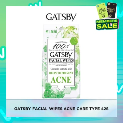 GATSBY Facial Wipes Acne Care-Type 42s