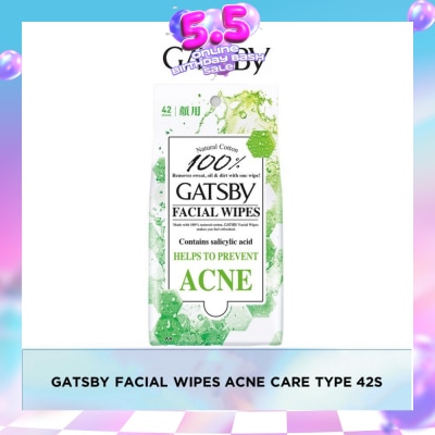 GATSBY - Facial Paper Acne Care Type 42 sheets