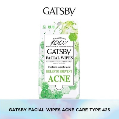 GATSBY Facial Wipes Acne Care-Type 42s