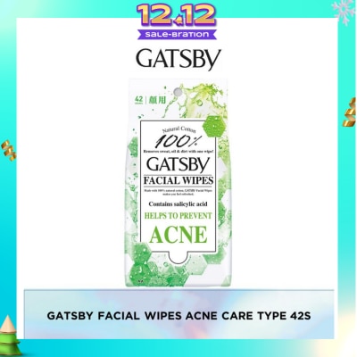 GATSBY Facial Paper Acne Care Type 42 sheets