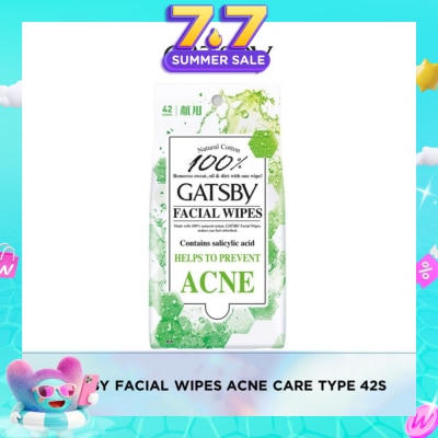 GATSBY - Facial Paper Acne Care Type 42 sheets